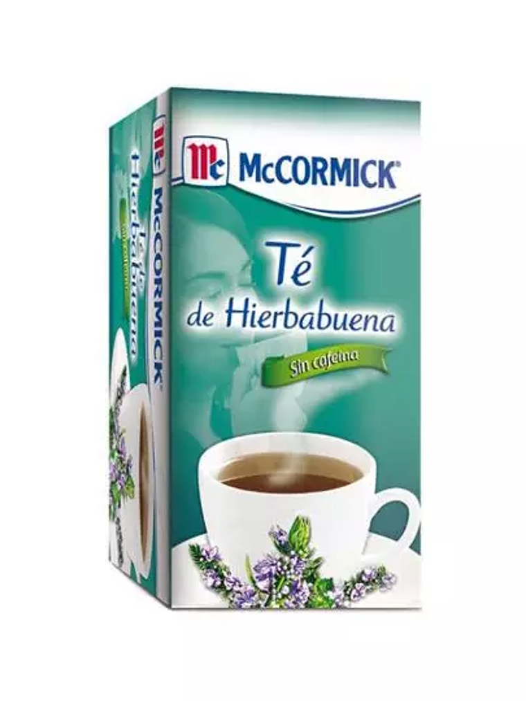 Té de hierbabuena McCormick caja con 25 1