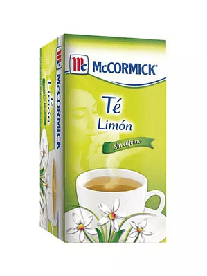 Té limón McCormick caja con 25 sobres