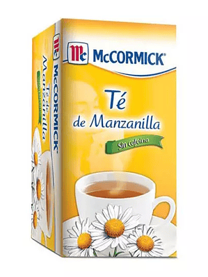 Té de manzanilla McCormick caja con 25 s