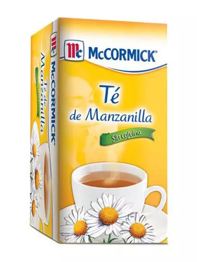 Té de manzanilla McCormick caja con 25 s 1