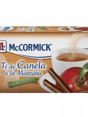 Té de manzana/canela McCormick caja con