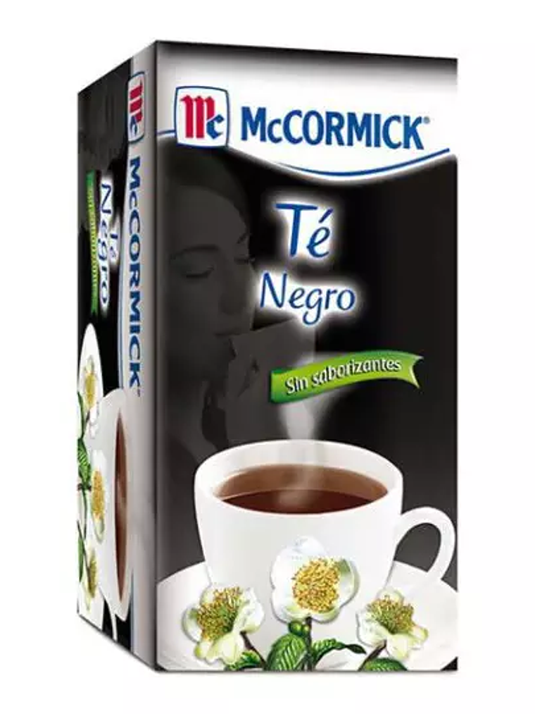 Té negro McCormick caja con 25 sobres. 1