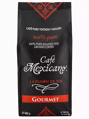 Café molido El MEXICANO de 400 GR.