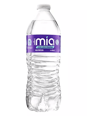 AGUA NATURAL MIA JUMEX 500 ML C/24 PZAS