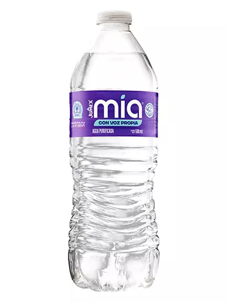 AGUA NATURAL MIA JUMEX 500 ML C/24 PZAS 1