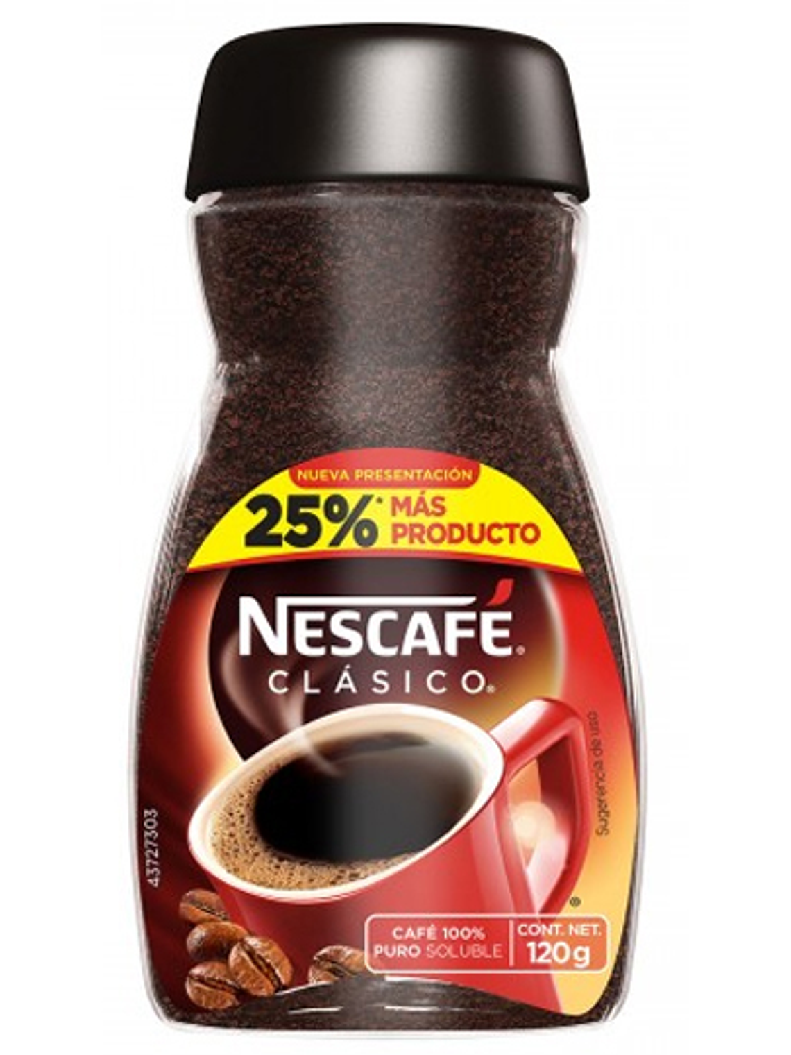 Café soluble nescafé clásico 120 gr. 1