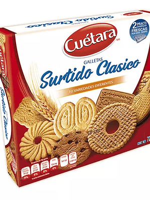 Galletas Cuétara surtido clásico 720 gr