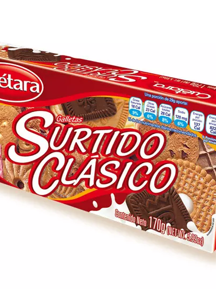 Galletas Cuétara surtido clásico 170 gr 1