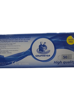 Cubrebocas GRUPREYSA 3 capas termosellad