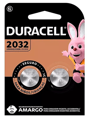 Pila de litio modelo 2032, blíster de 2
