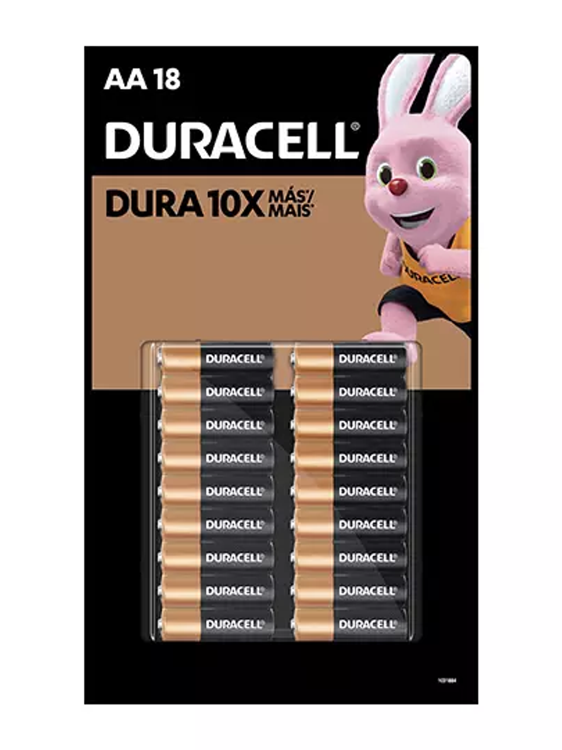 Pila en blister alcalina AA DURACELL con 1