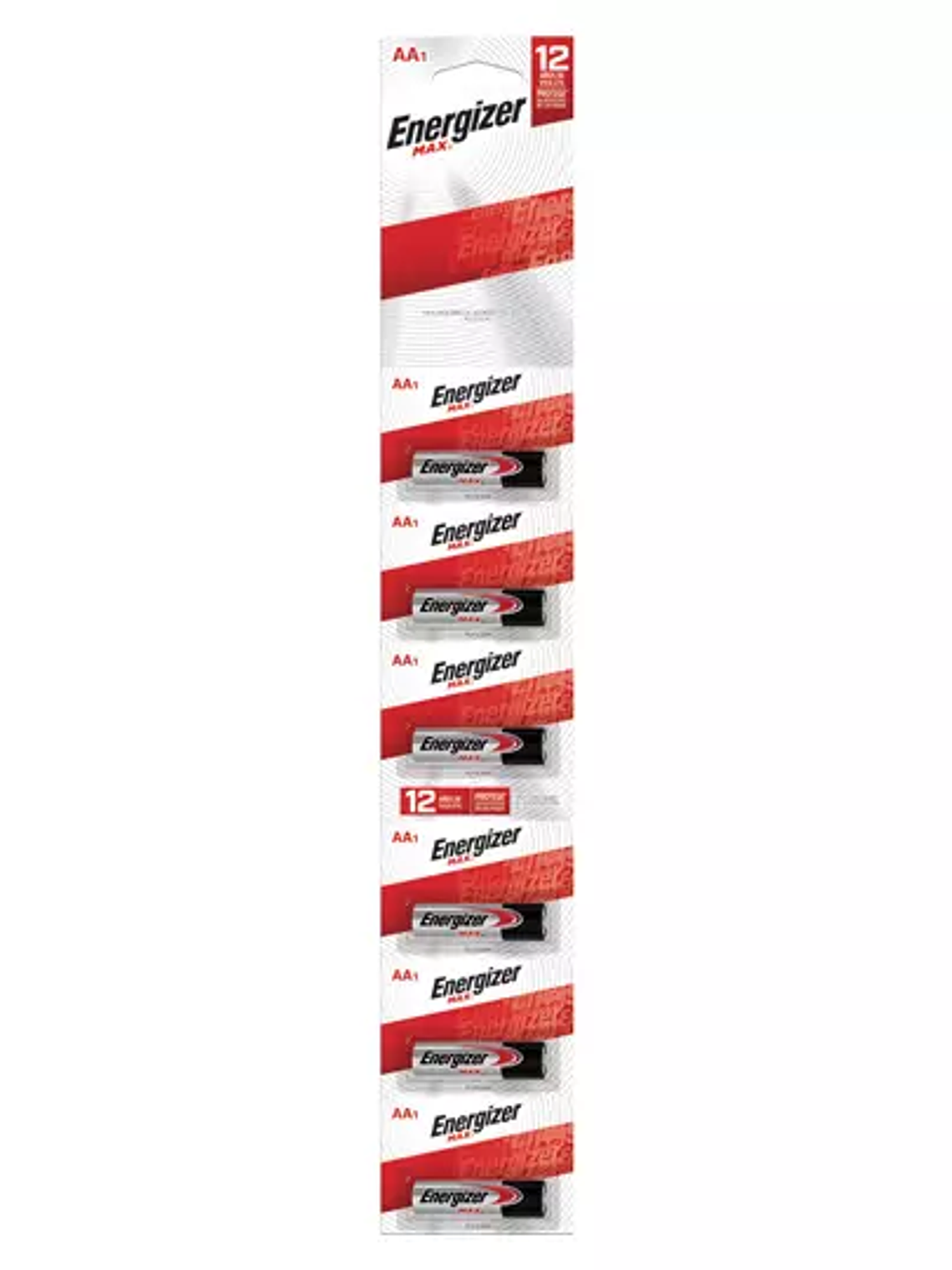 Pila Alcalina Energizer AA tira con 6 pz 1