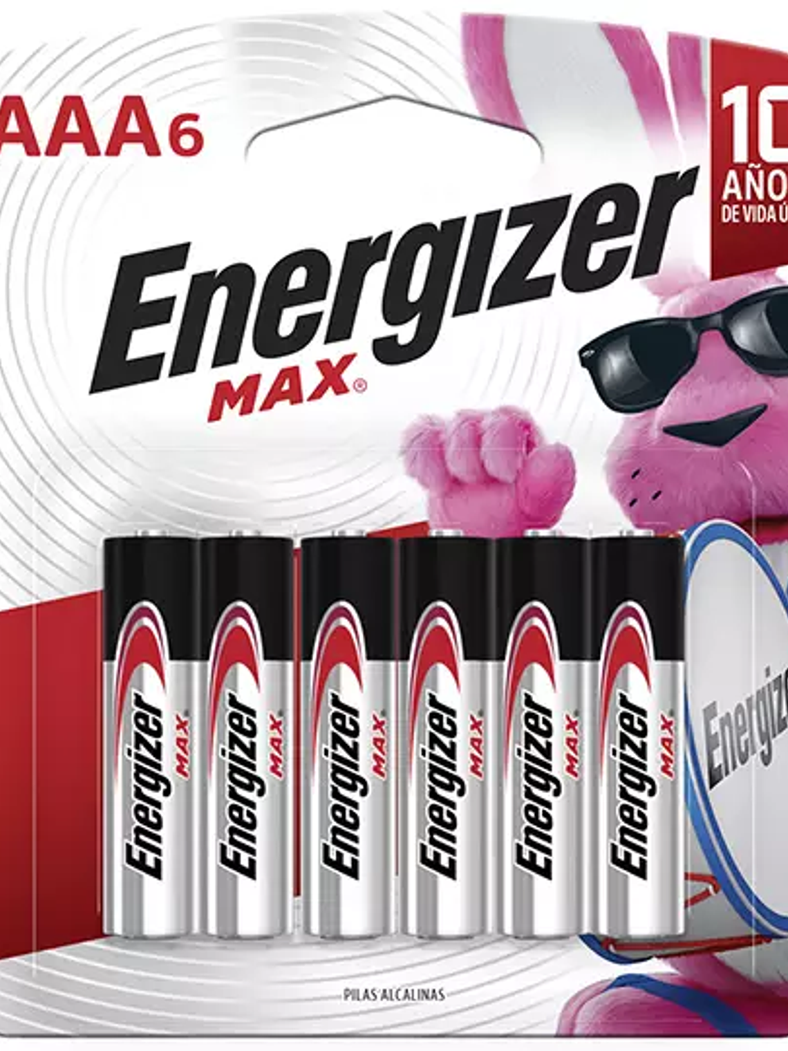 Pila alcalina Energizer Max AAA blister 1