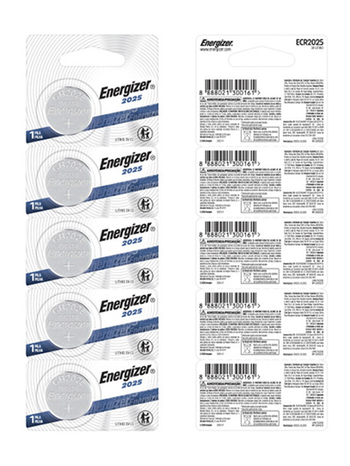 Pila de Litio Energizer 2025 de 3 v blís 1