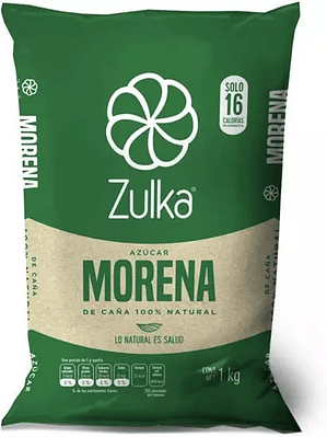 Azúcar morena zulka bolsa de 1 kg
