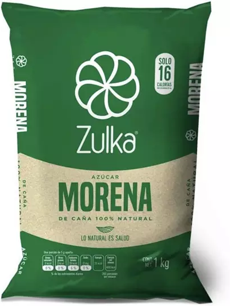 Azúcar morena zulka bolsa de 1 kg 1