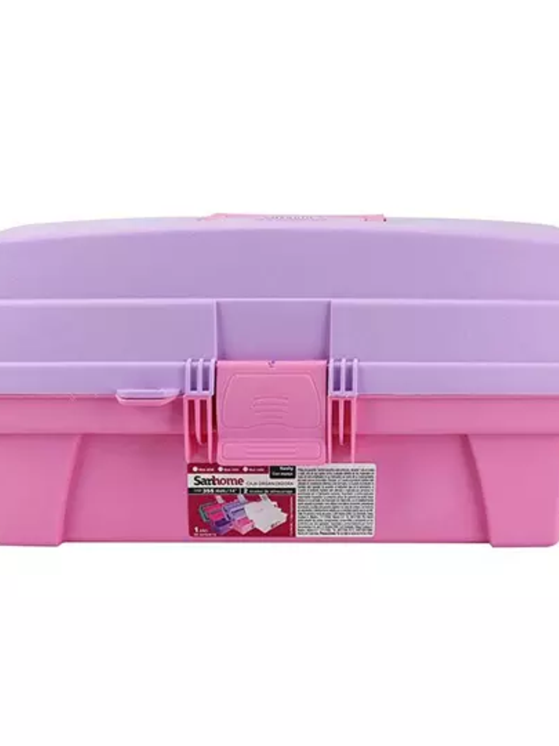 Caja Vanity Santul Color lila/rosa de 14 1