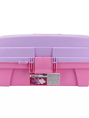 Caja Vanity Santul Color lila/rosa de 14