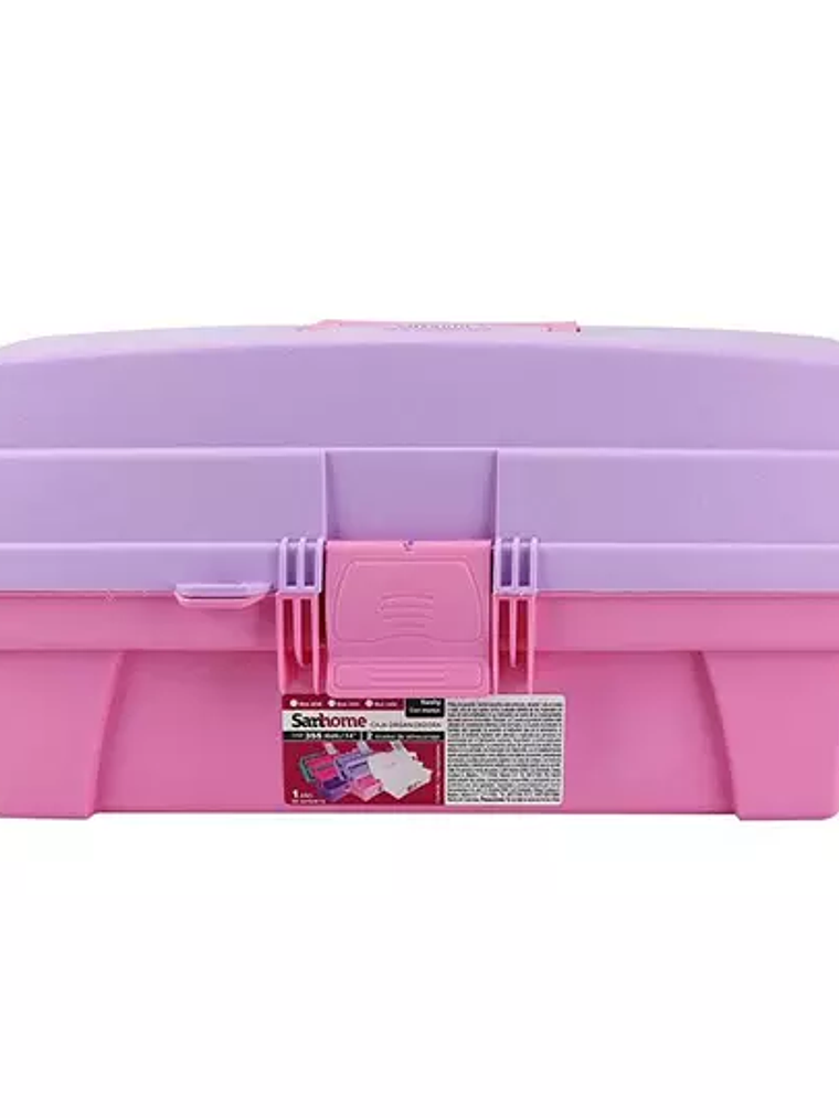 Caja Vanity Santul Color lila/rosa de 14 1