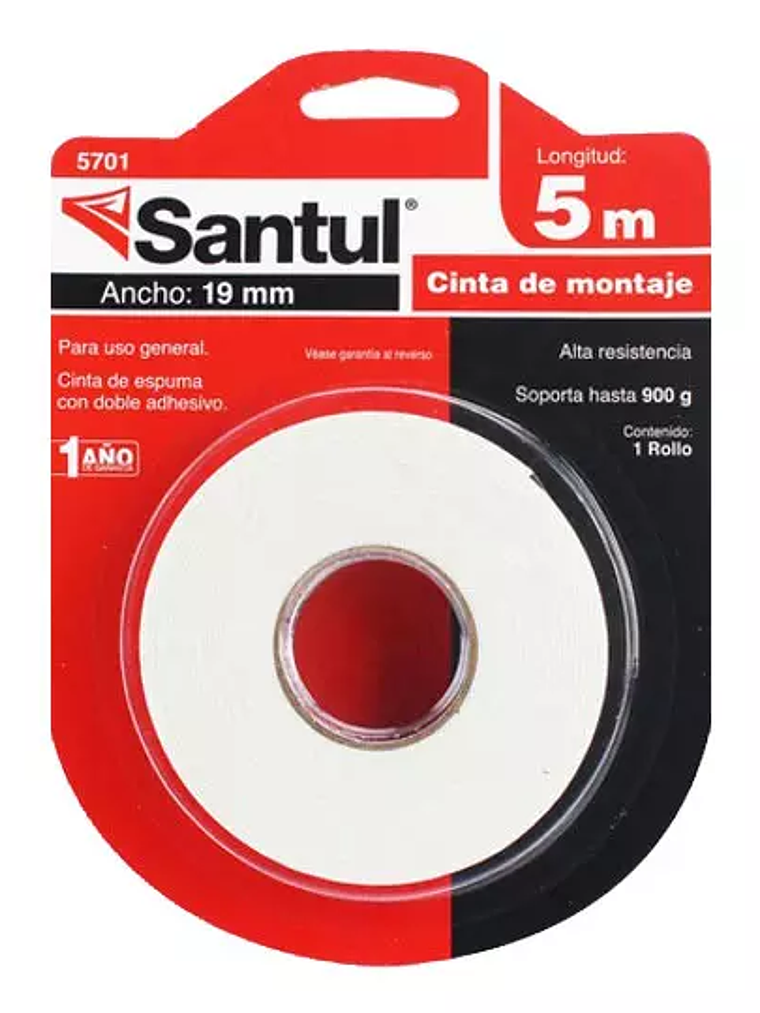 Cinta para montaje santul 5 m 1