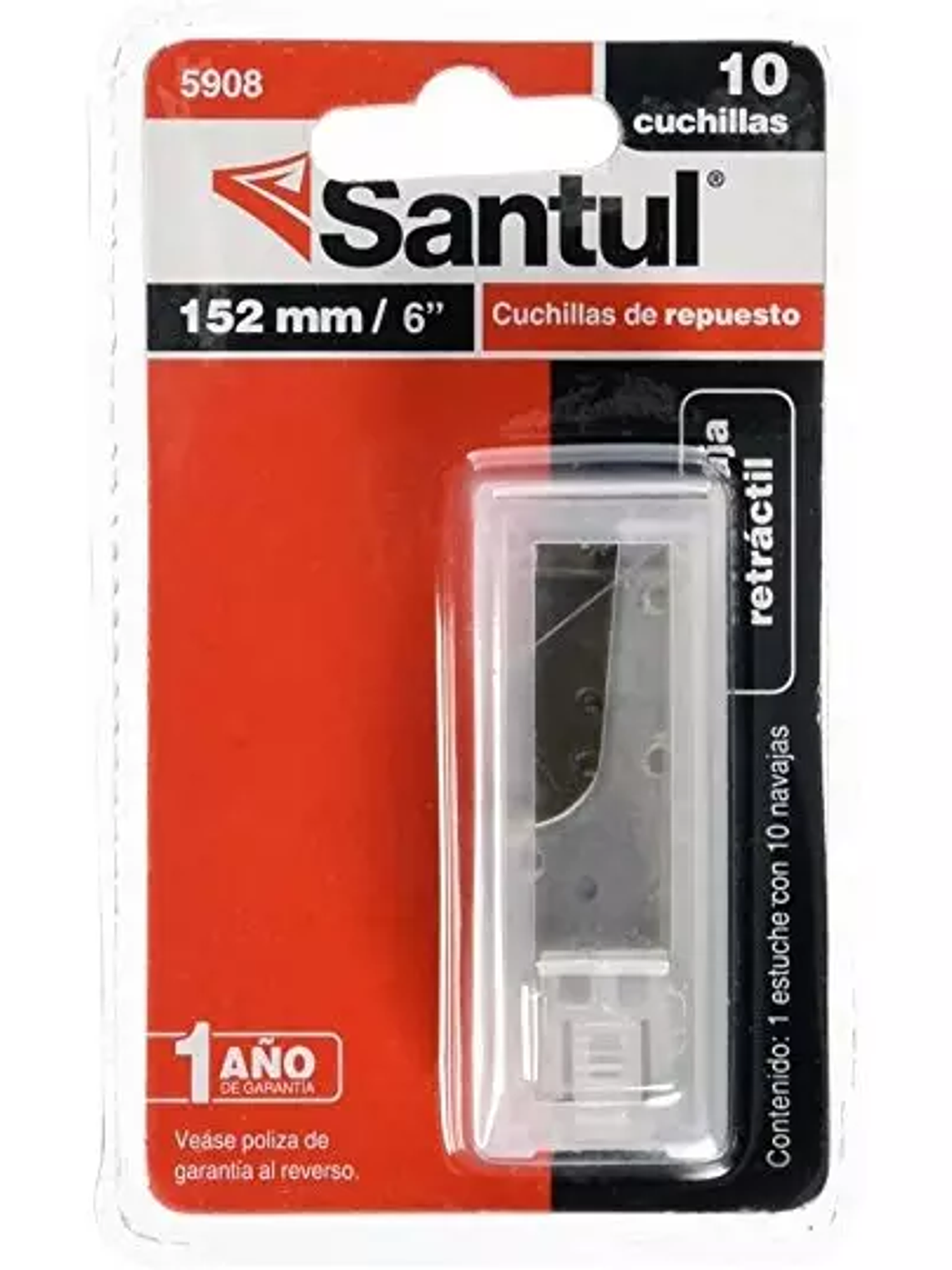 Cuchillas para navajas santul de 6 pulga 1