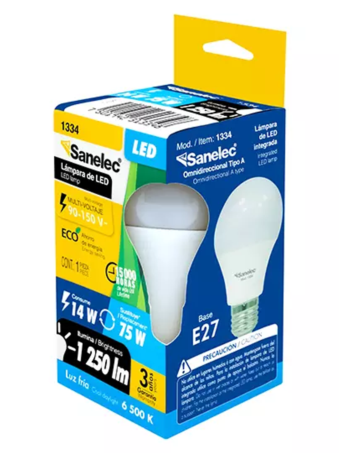 Foco led santul 14 w luz fría santul 1