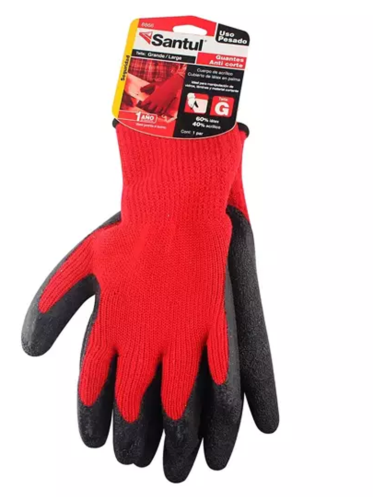 Guantes de acrilico santul modelo 8866 1