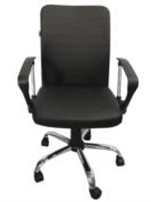 Silla Ejecutiva Nextep Altura Ajustable Reclinable Polipiel/Base Giratoria