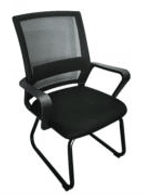 Silla de Visitas Nextep con Descansabrazos Tela/Malla