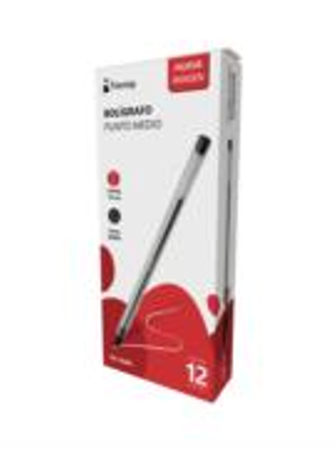 Bolígrafo Nextep 1000 Color Negro 1mm C/12 1