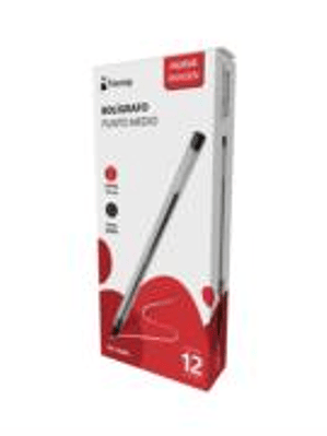 Bolígrafo Nextep 1000 Color Negro 1mm C/12