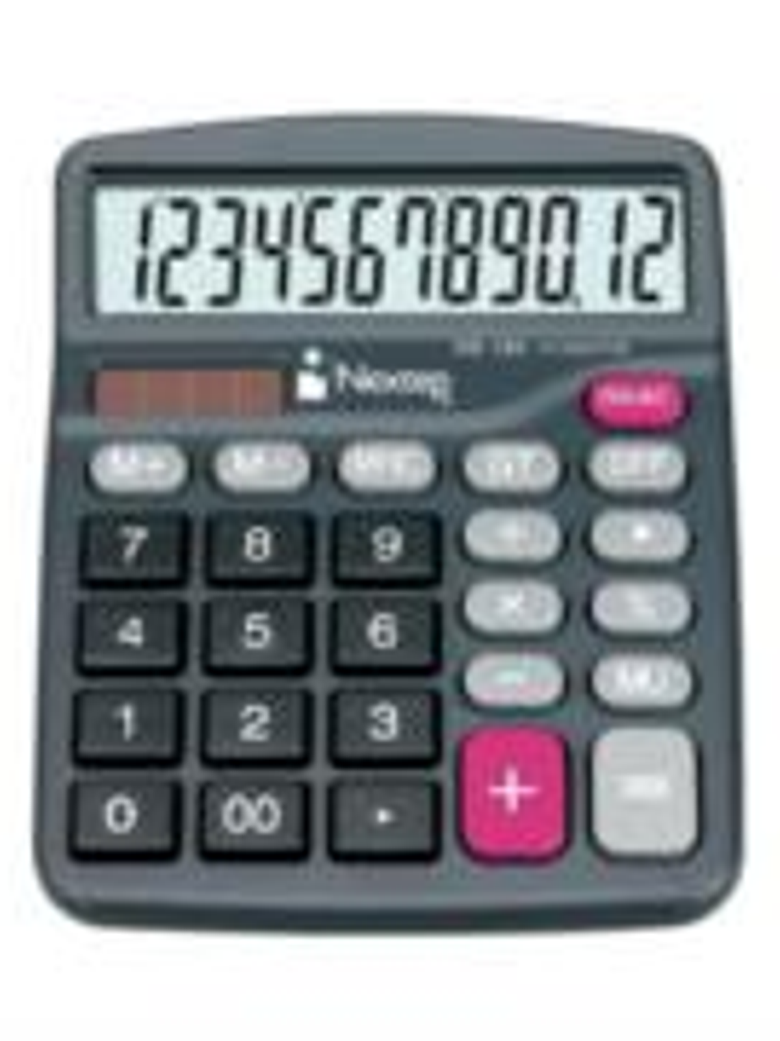 Calculadora Nextep 12 Dígitos Semi Escritorio Bateria/Solar 1