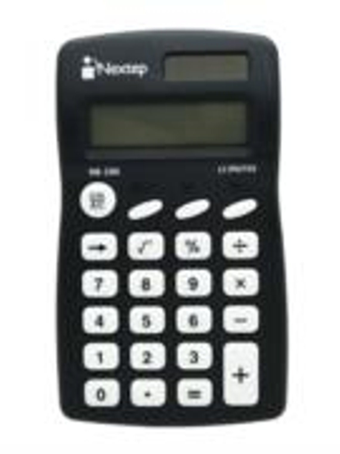 Calculadora Nextep 12 Dígitos de Bolsillo Funciones Básicas Solar/Batería 1