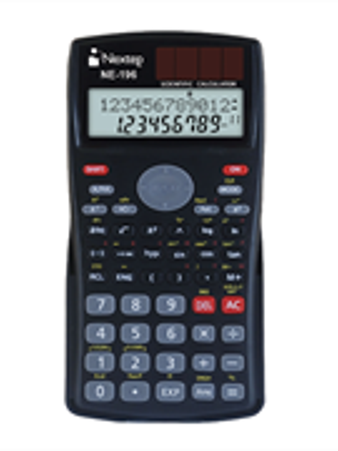 Calculadora Nextep Científica 10+2 Dígitos Doble Línea 240 Funciones Batería Solar 1