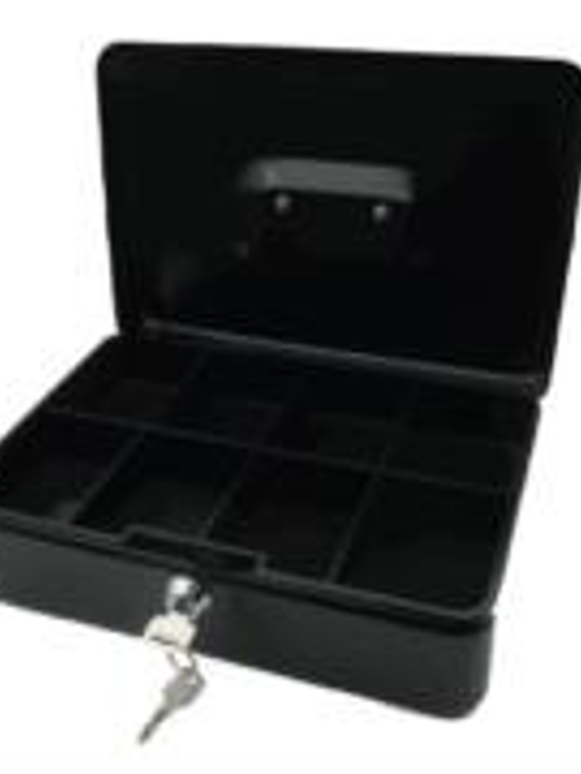 Caja Dinero Nextep Metálica Grande 25cm Color Negro 1