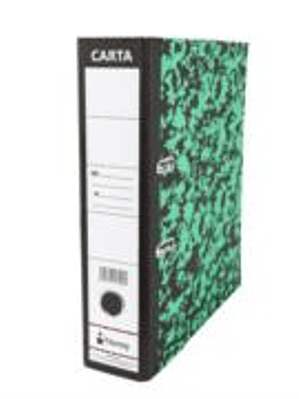 Registrador Nextep Carta Marmoleado Broche Metálico