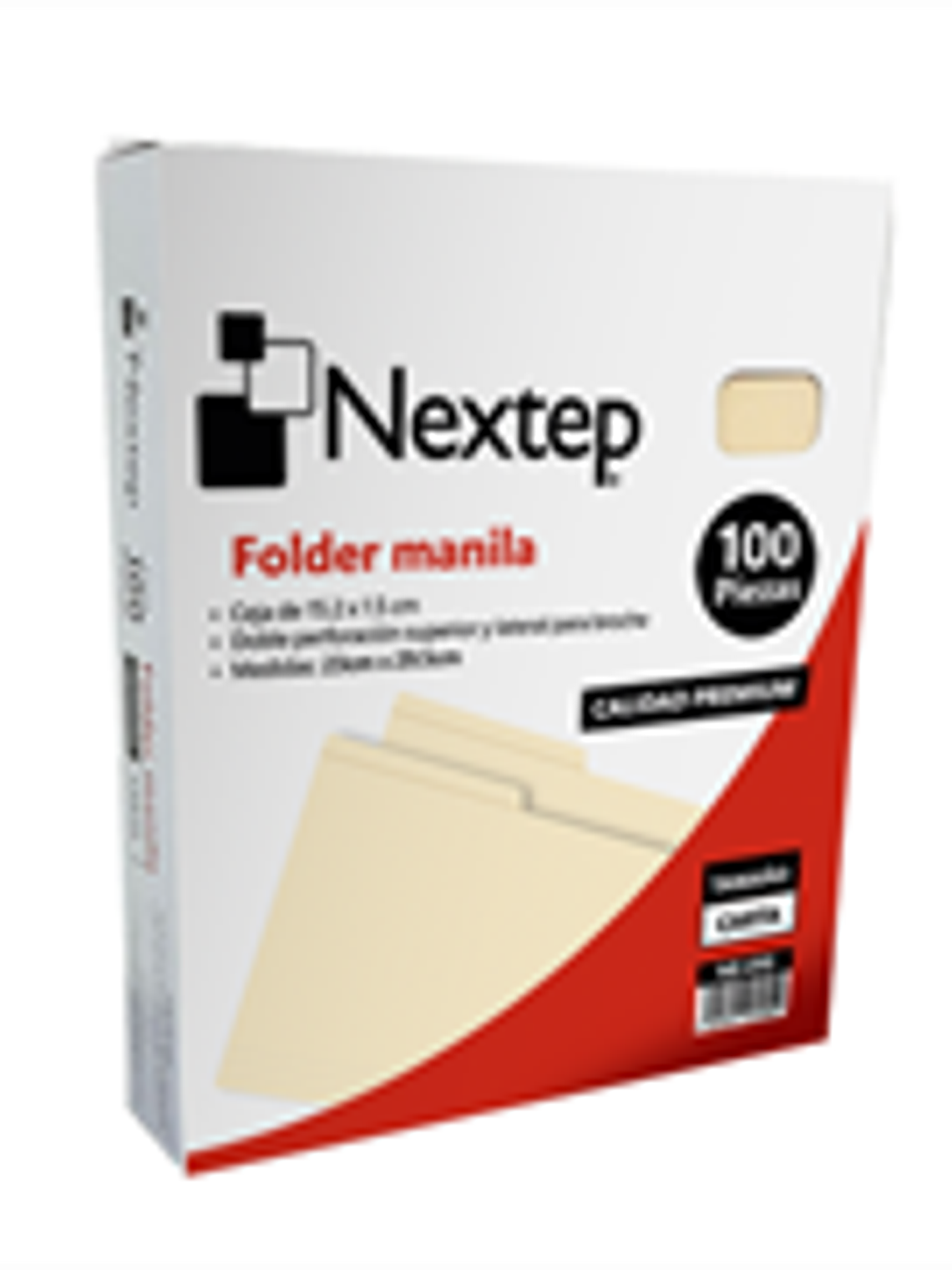 Folder Nextep Economico Carta Manila C/100 1