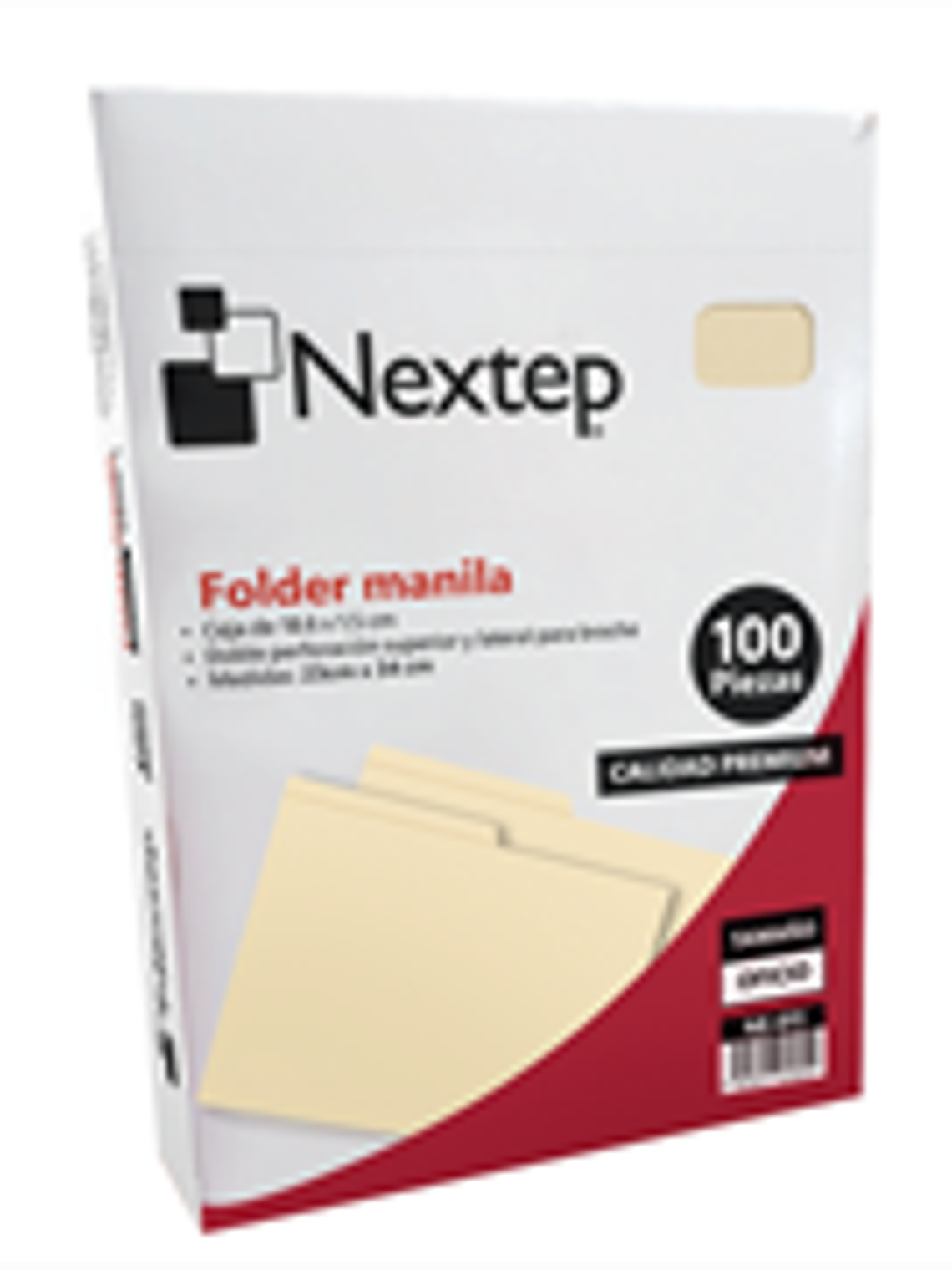 Folder Nextep Economico Oficio Manila c/100 1