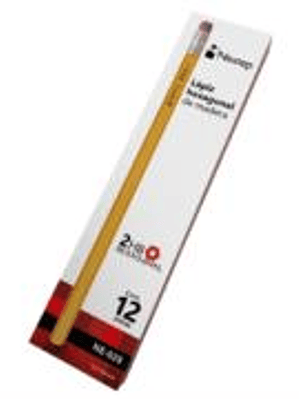 Lápiz Nextep Hexagonal de Madera #2 C/12