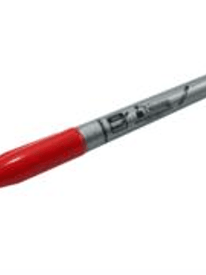 Marcador Nextep Permanente Punto Fino 2mm Rojo c/12 Pzas