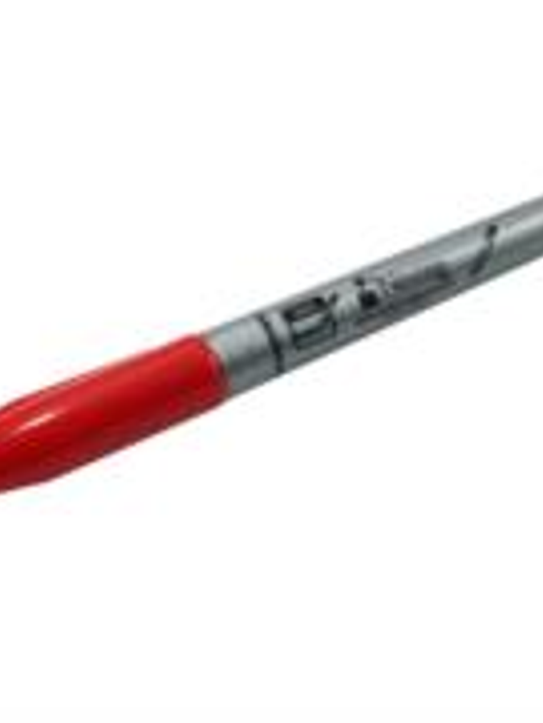 Marcador Nextep Permanente Punto Fino 2mm Rojo c/12 Pzas 1