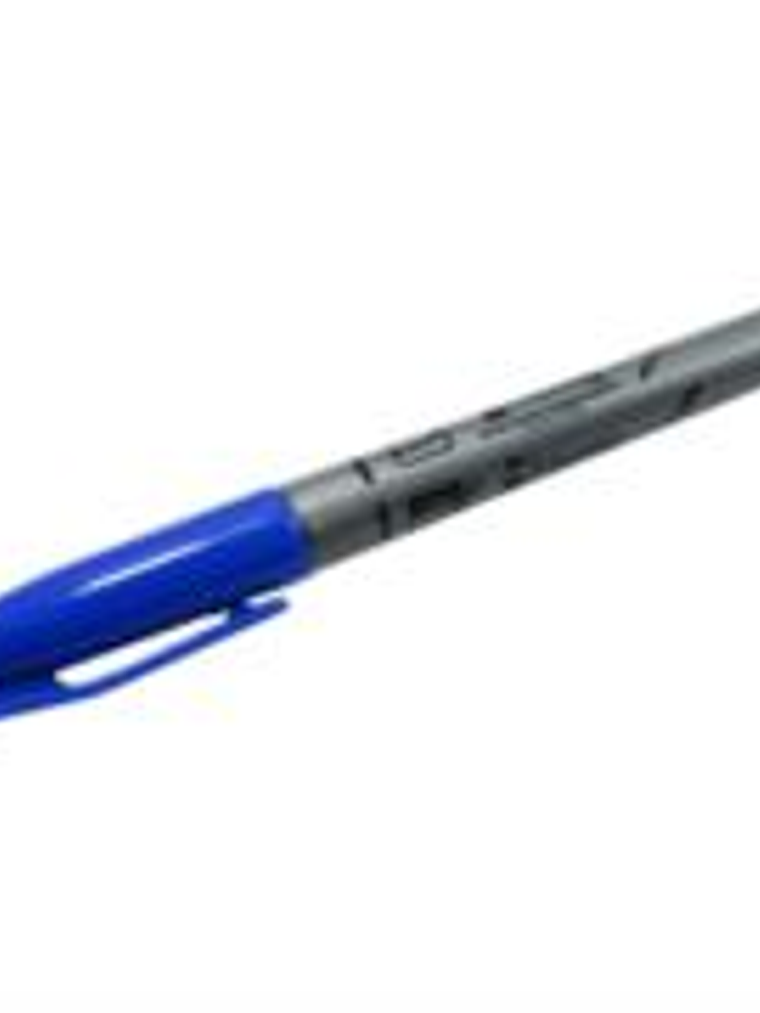 Marcador Nextep Permanente Punto Fino 2mm Azul c/12 Pzas 1