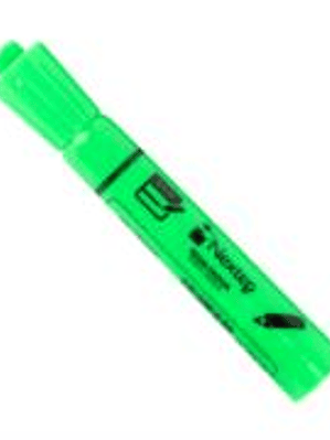 Marcador Nextep Resaltador Color Verde C/12 Pzas