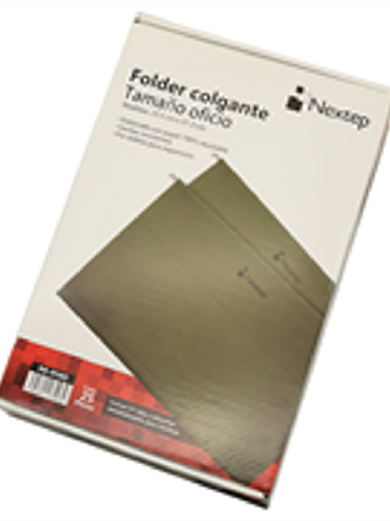 Folder Colgante Nextep Economico Oficio Color Verde Tradicional c/25 1