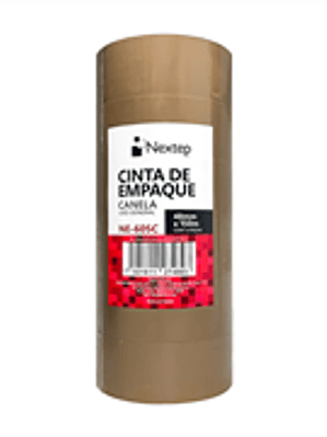 Cinta Empaque Canela Nextep Uso General 48mm x 150mts c/6