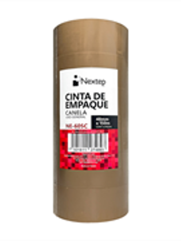 Cinta Empaque Canela Nextep Uso General 48mm x 150mts c/6 1