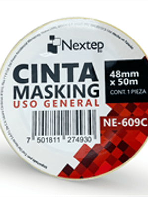 Cinta Masking Nextep Uso General 48mm x 50mts