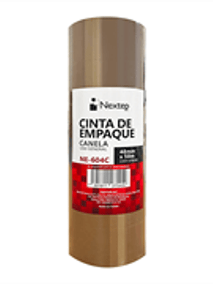 Cinta Empaque Canela Nextep Uso General 48mm x 50mts C/6