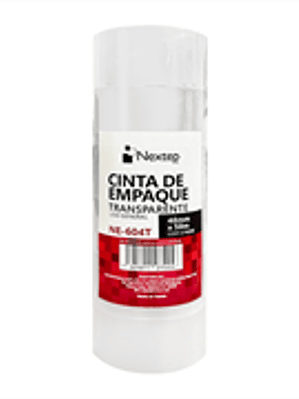 Cinta Empaque Transparente Nextep Uso General 48mm x 50mts C/6