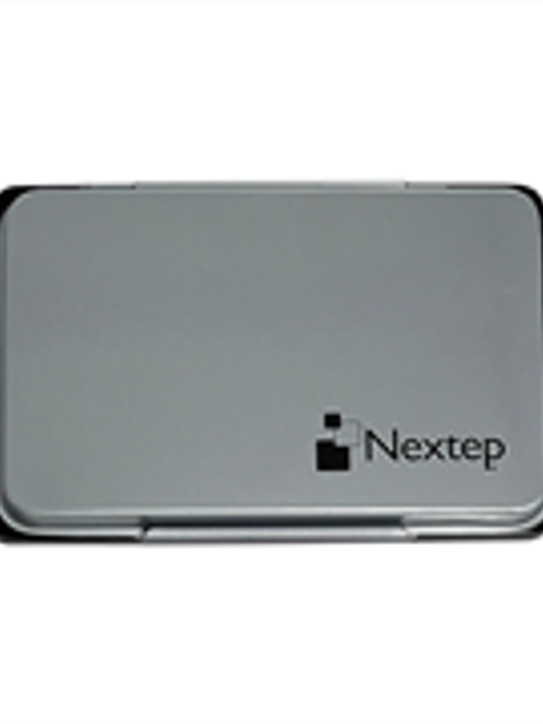 Cojin Para Sellos Nextep Metalico Sin Tinta 1